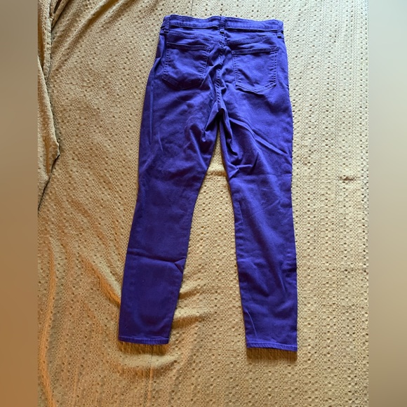 Gap Denim Plum High Rise Universal Leggings sz 29L - Picture 6 of 7